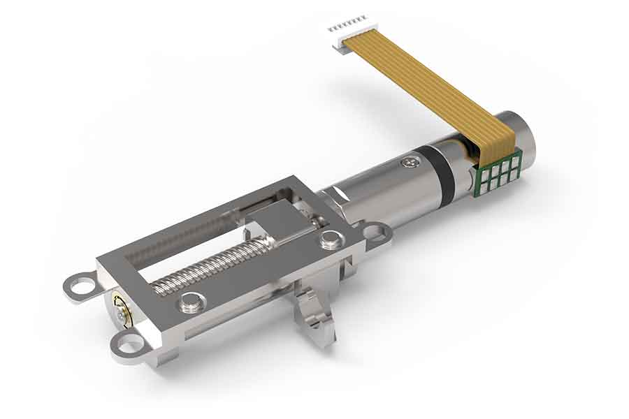 Schrittmotor mit Getriebe